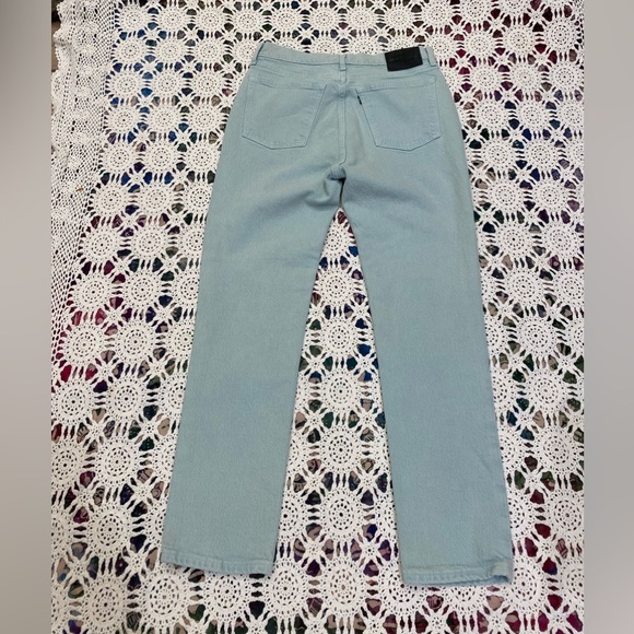 LEVI'S MADE&CRAFTED HIGH RISE JEANS CIGARETTE LMC STARRY SKIES size 27 - Picture 5 of 8